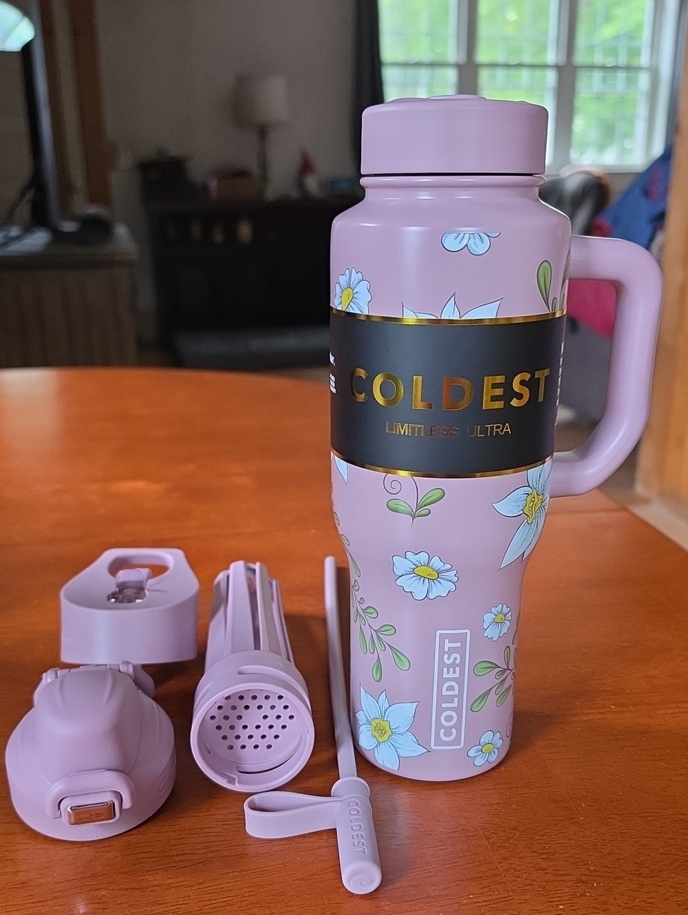 Coldest 36 oz  Limitless Bottle - Soft Meadow